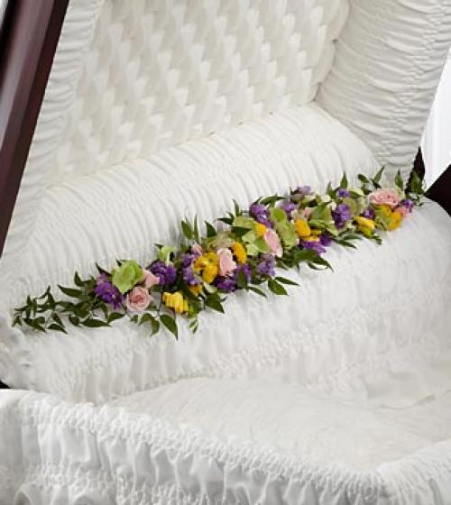 The Trail of Flower Casket Adornment