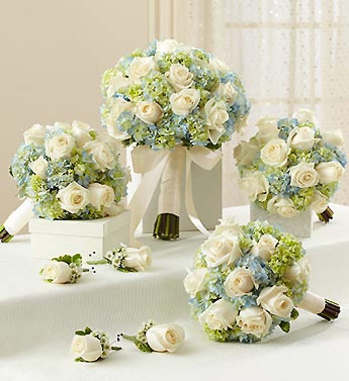 Bridal Party Personal Package Blue and White
