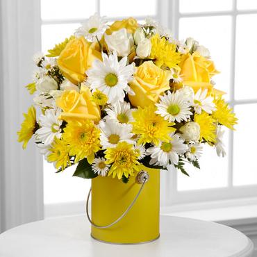 The Color Your Day With Sunshine Bouquet