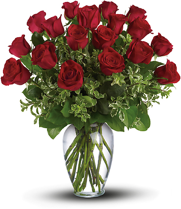 Always on My Mind PM - Long Stemmed Red Roses